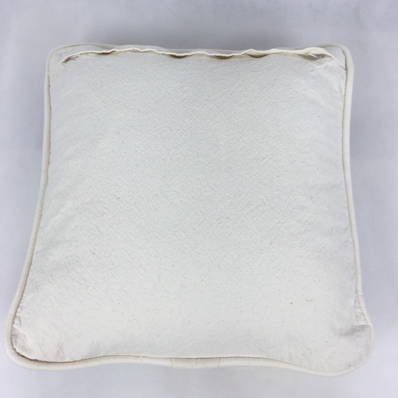 Judy Buswell 1990 Violets Watercolor Accent Pillow - Picture 3 of 4